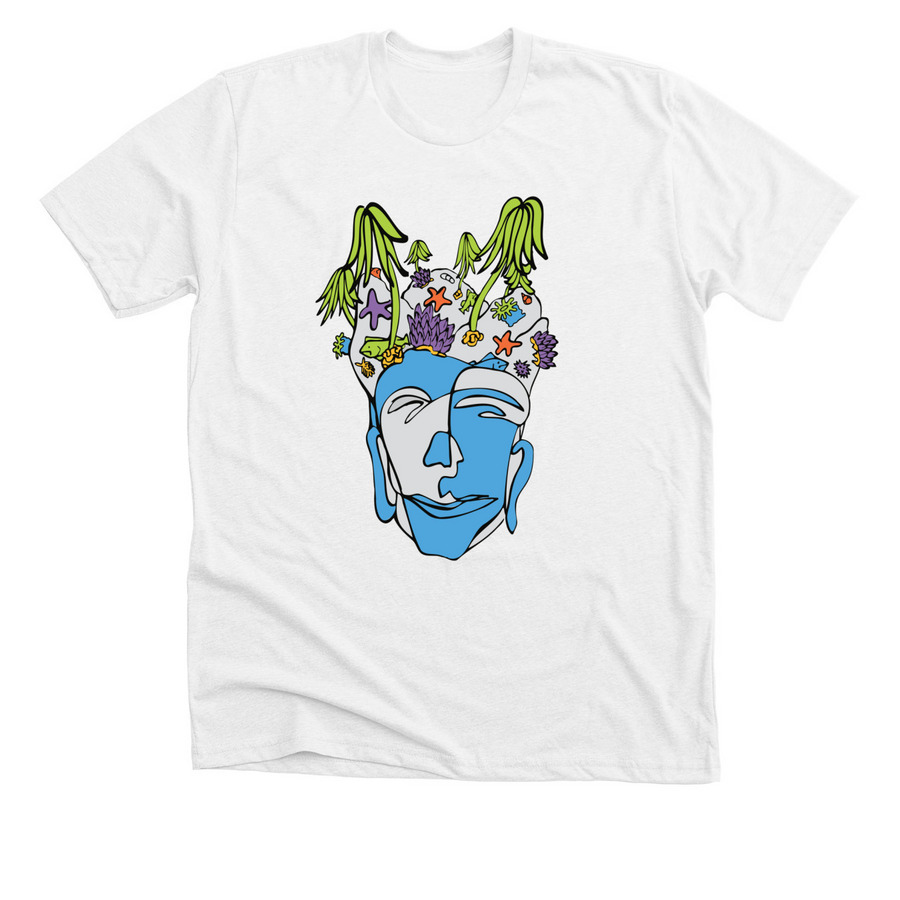 Cape Perpetua On My Mind-Shirt, a Solid White Blend Premium Unisex Tee