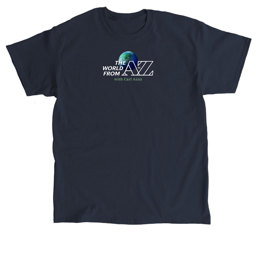 Logo Top, a Navy Classic Unisex Tee