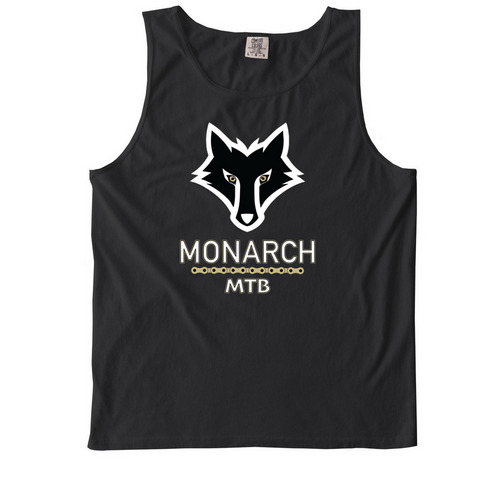 Monarch MTB 2026, a Black Comfort Colors Tank Top