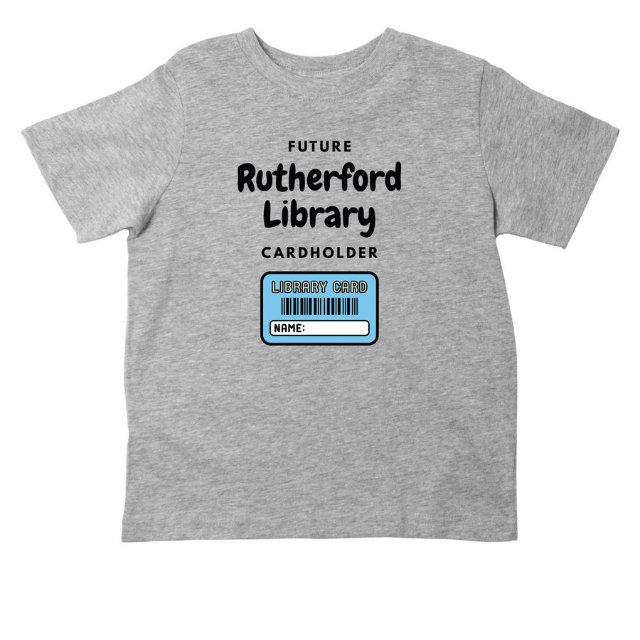 Future Library Cardholder - Toddler, a Heather Toddler Tee