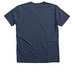 AHEAD With Horses Free Stand, a Heather Navy Premium V-Neck Tee (back-view)