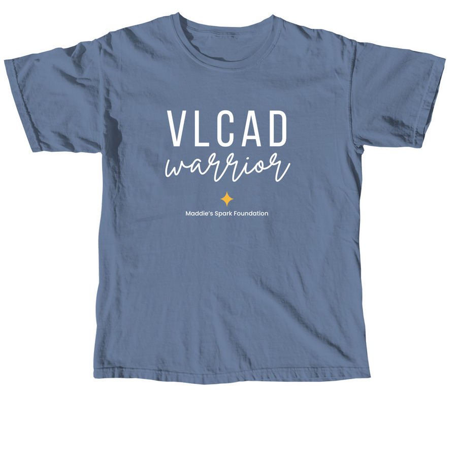 VLCAD Warrior | Maddie's Spark VLCAD Gear, a Blue Jean Comfort Colors Unisex Tee