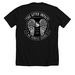The After Impact Project, a Solid Black Blend Premium Unisex Tee (back-view)