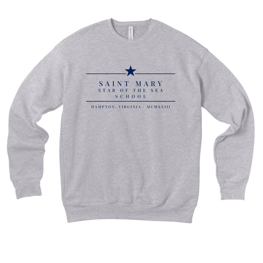 Minimalist Maris, a Athletic Heather Premium Drop Shoulder Sweatshirt