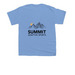Classic Summit Adaptive Logo&nbsp;, a Carolina Blue Youth Unisex Tee (back-view)