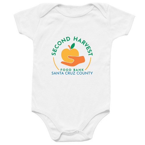 Second Harvest Wear for Babies, a White Infant Onesie