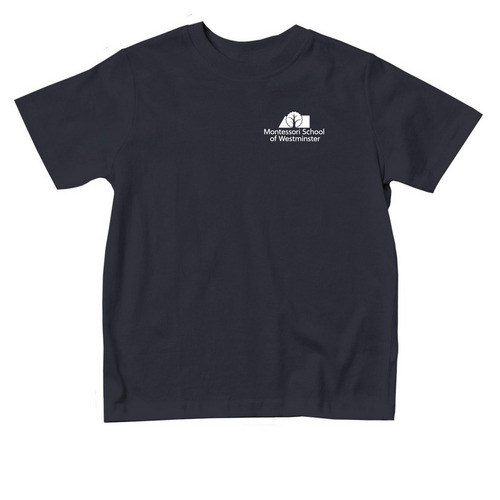 Toddler Tee: Beginnings, a Navy Toddler Tee