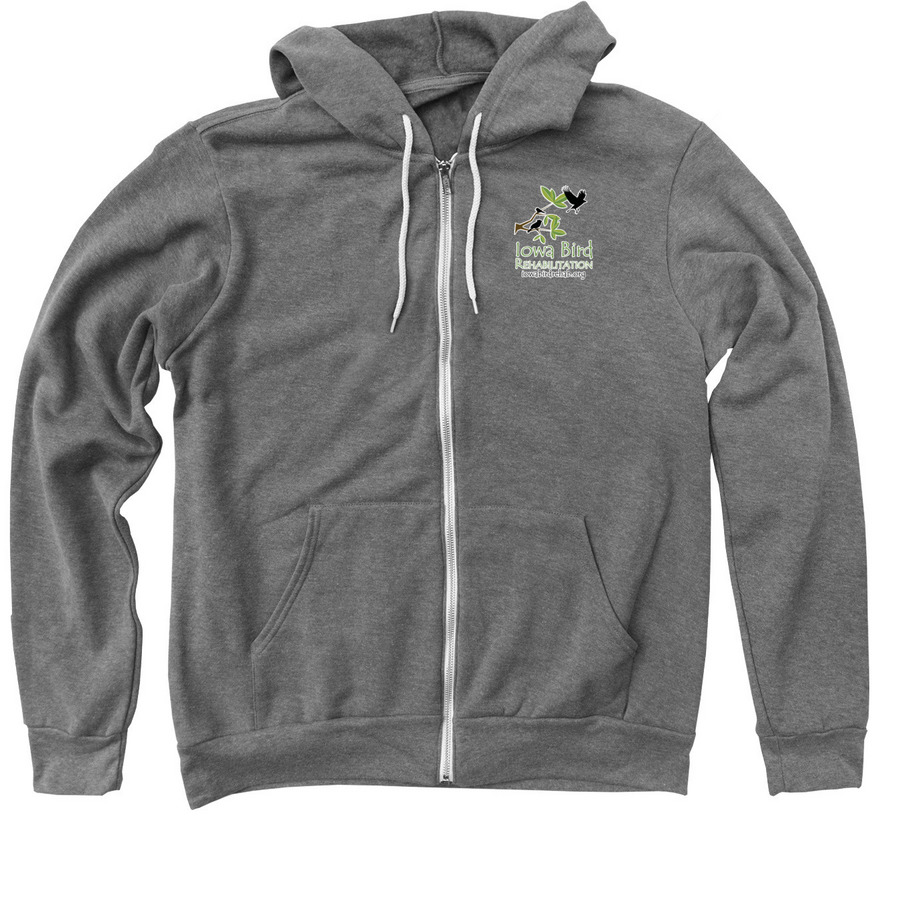 IBR Zip Hoodie and More!, a Deep Heather Zip Up Hoodie