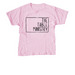 The Table Logo Shop, a Light Pink Youth Unisex Tee