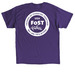 FoST USA, a Purple Classic Unisex Tee (back-view)