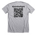 Raising awareness!, a Athletic Heather Premium Unisex Tee (back-view)