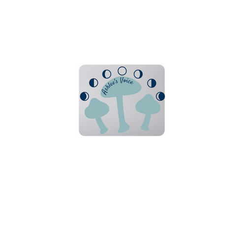 Ashlee's Voice 2026, a White Full Color Mouse Pad