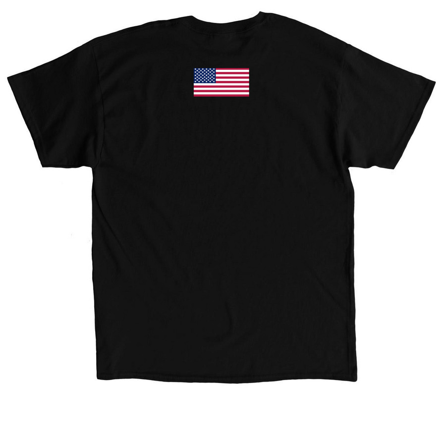 ROCKAWAY ROCKIES, a Black Classic Unisex Tee (back-view)