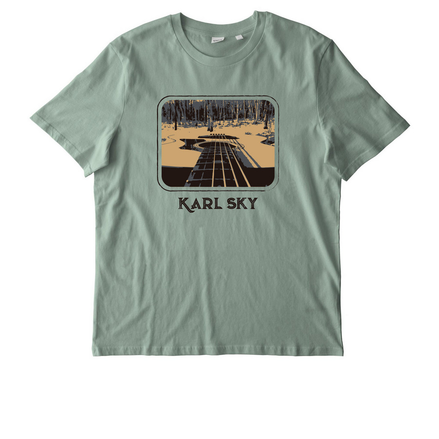 Forest Frets Tee, a Aloe Stanley/Stella Unisex Creator 2.0 Tee