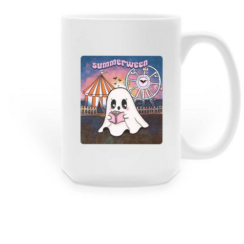 Summerween 2026 Mugs, a White Large Coffee Mug
