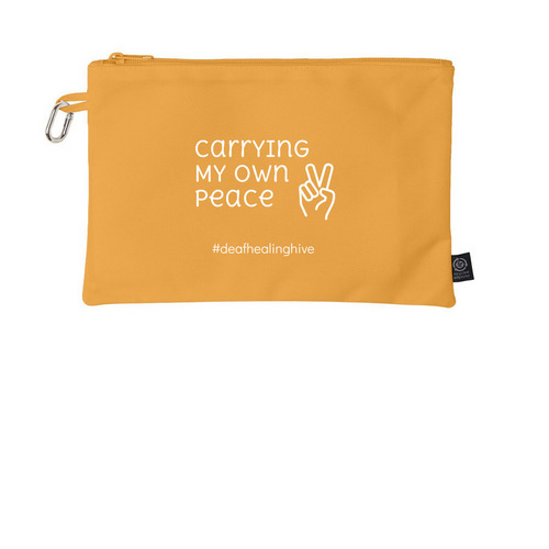 Hands Full of Peace, a Beehive Grove Go-Go Pouch