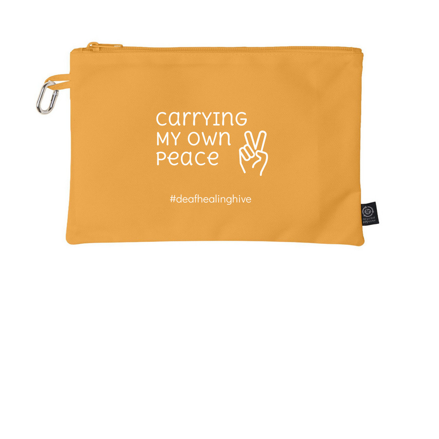 Hands Full of Peace, a Beehive Grove Go-Go Pouch