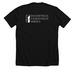 End Endo 5K Premium T-Shirt Retro Dark, a Solid Black Blend Premium Unisex Tee (back-view)