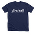 Logo - Dark, a Solid Navy Blend Premium Unisex Tee