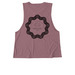 Yoga & Yap, a Vintage Rose Allmade Eco Triblend Women?s Muscle Tank (back-view)