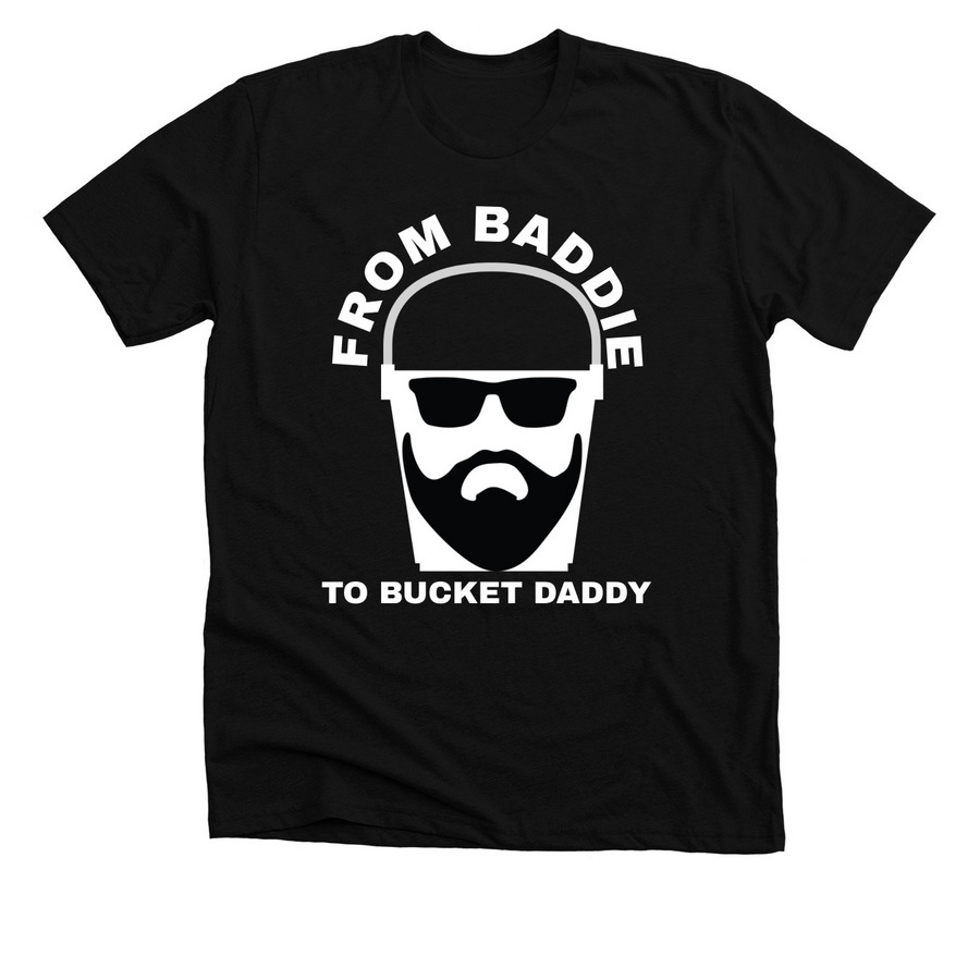 BADDIE, a Solid Black Blend Premium Unisex Tee