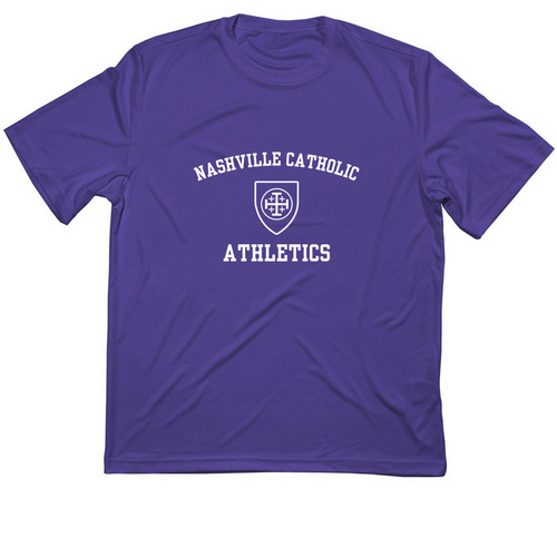 Purple Performance T-shirt, a Purple Classic Performance Tee