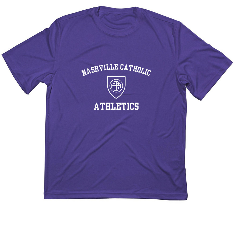 Purple Performance T-shirt, a Purple Classic Performance Tee