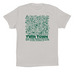 Twin Town Old Time Poster Design, a Solid Athletic Grey Premium Cotton Tee