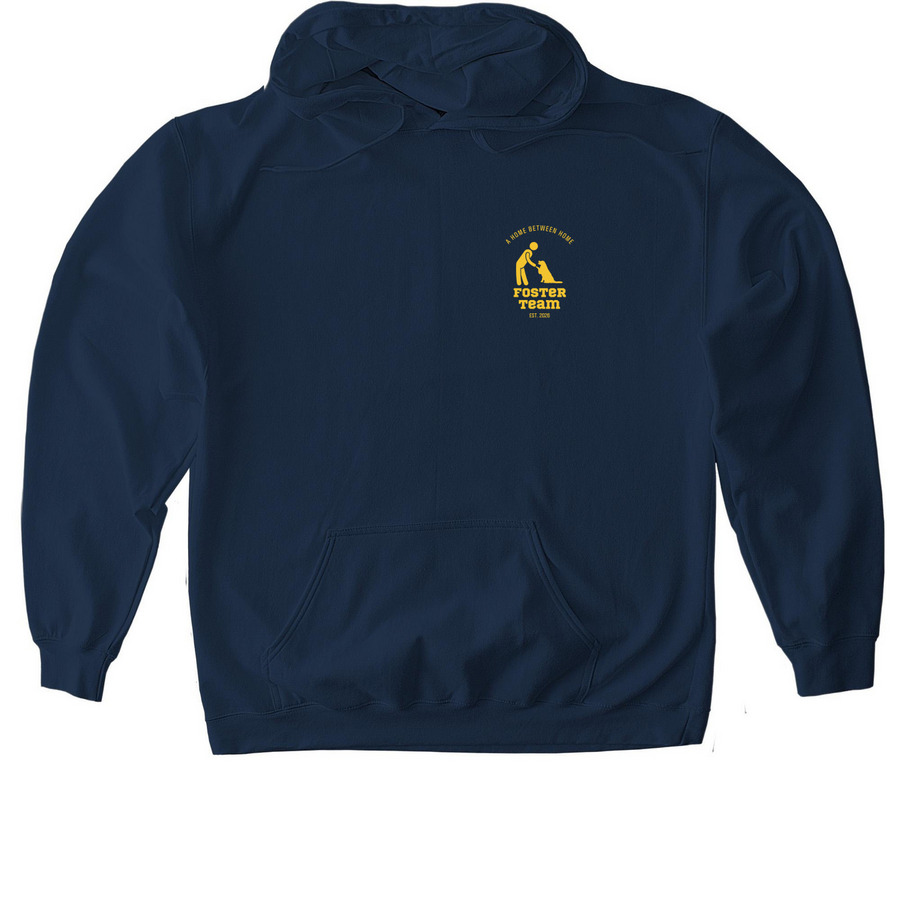 Foster Team, a Navy Gildan Softstyle Pullover Hoodie