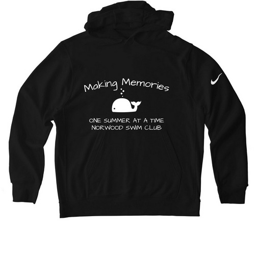 NIKE PERFORMANCE HOODIE, a Black Nike Club Fleece Pullover Hoodie