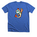 Max The Minnow, a Heather True Royal Premium Unisex Tee