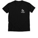 Conval NH, a Solid Black Blend Premium V-Neck Tee