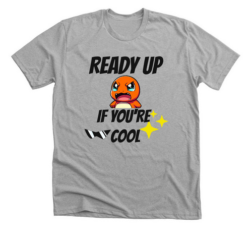 PLZ READY, a Athletic Heather Premium Unisex Tee