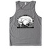 Only Dams We Need, a Aluminum Grey Allmade Eco Triblend Tank