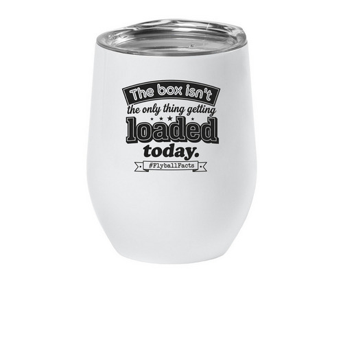 The Refined Reload, a White Insulated Wine Cup