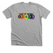 Skate the Rainbow, a Athletic Heather Premium Unisex Tee