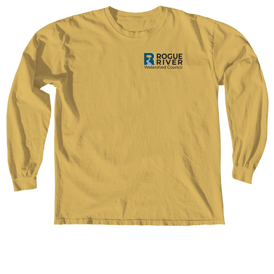 Cotton Long Sleeve, a Mustard Comfort Colors Long Sleeve Tee