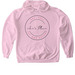 Ace's Place Logo, a Light Pink Gildan Softstyle Pullover Hoodie