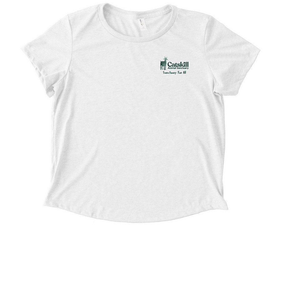 Aegis Mini Logo Tee | Tank Top | Sweatshirt, a Fairly White Allmade Eco Triblend Women?s Scoop Neck Tee