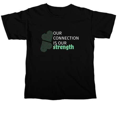 Strength in Numbers, a Black Comfort Colors Unisex Tee