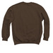 Sarang ??, a Dark Chocolate Crewneck Sweatshirt (back-view)