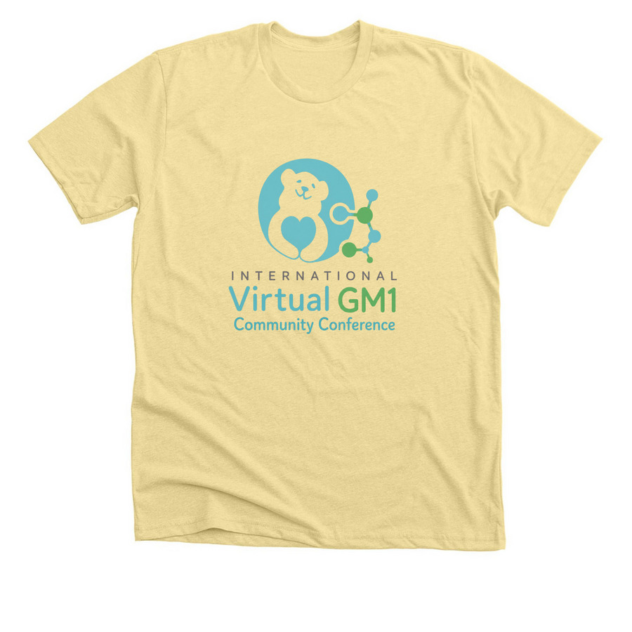 International GM1 Community Conference 2026, a Heather French Vanilla Premium Unisex Tee