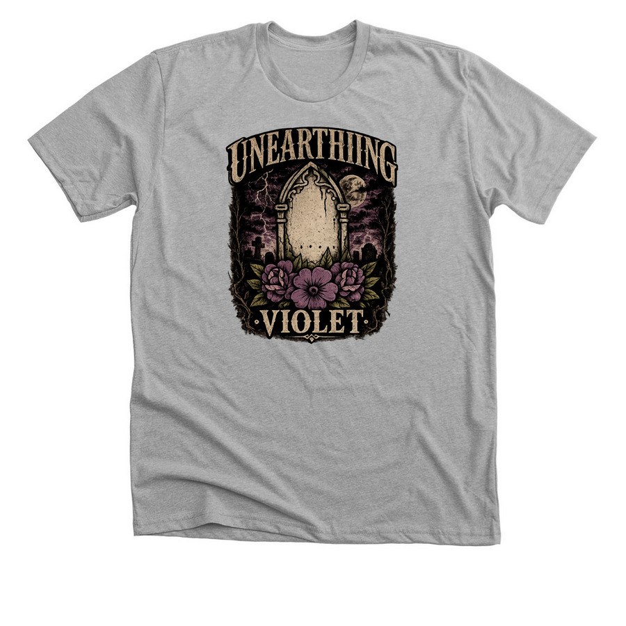 2025 Tour, a Athletic Heather Premium Unisex Tee