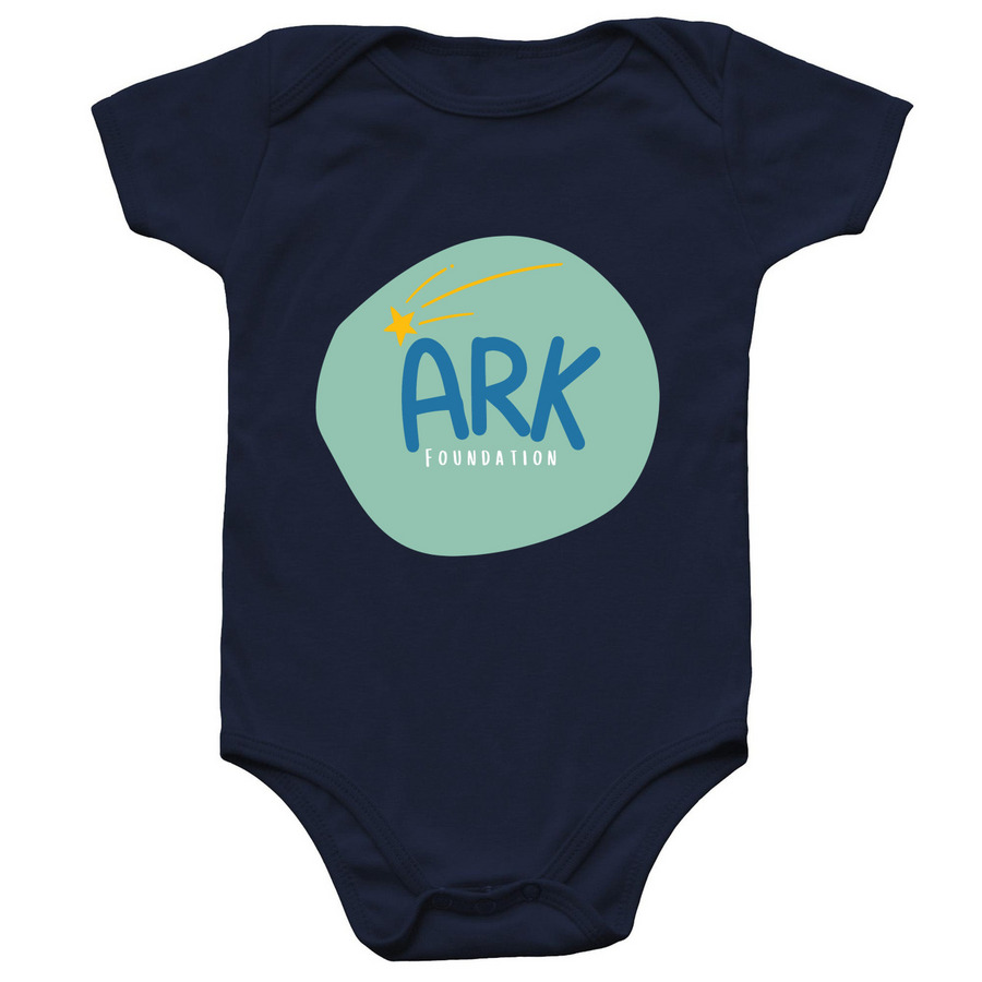 The ARK Foundation- Infant, a Navy Infant Onesie