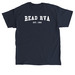 READ RVA Collegiate Tee, a Navy Classic Unisex Tee