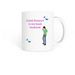 CALEB STEWART MUG, a White Coffee Mug
