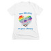 You Belong Pride 2023 T-Shirt, a White Women's Slim Fit Tee