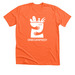 Go Orange for Hunger Awareness, a Heather Orange Premium Unisex Tee