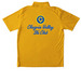 Chagrin Valley - Summer Apparel, a Gold Unisex Performance Polo (back-view)
