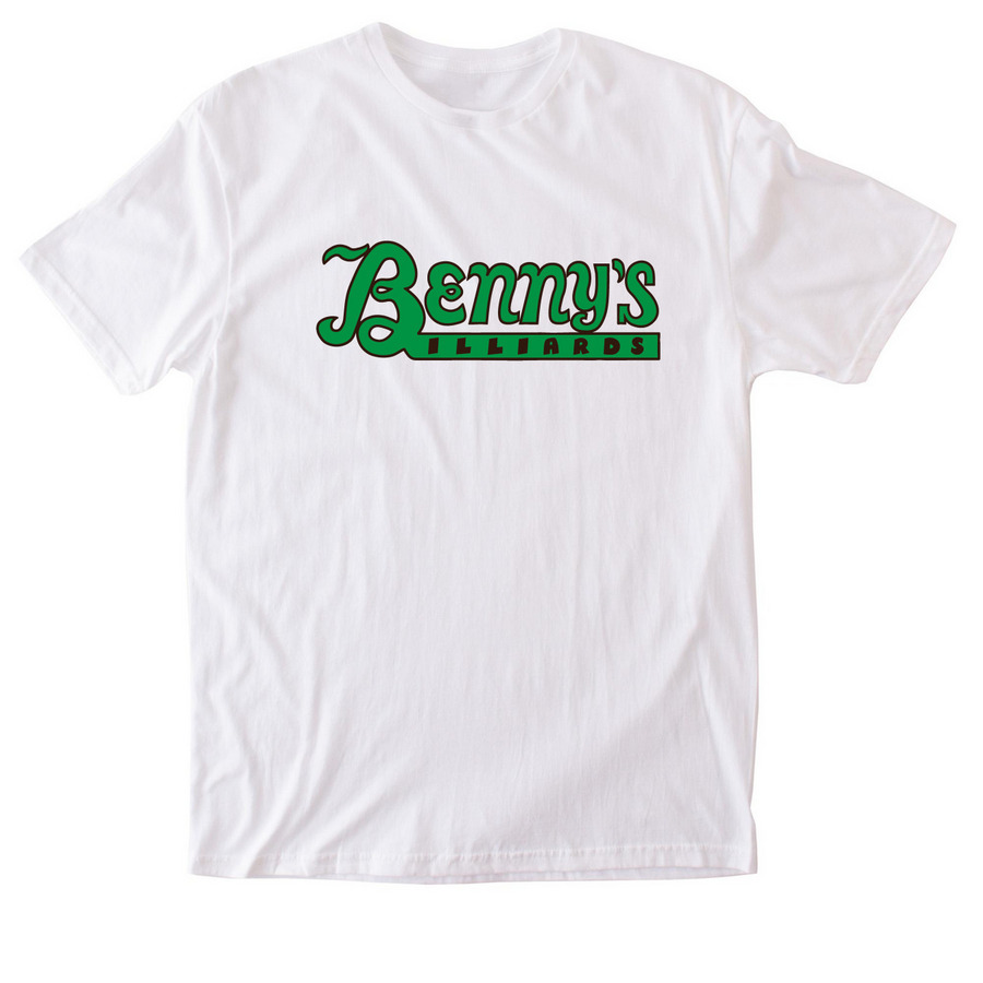 Benny's T-shirt - Rumble Fish, a White Softstyle Cotton Tee